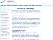 Tablet Screenshot of albigen.net